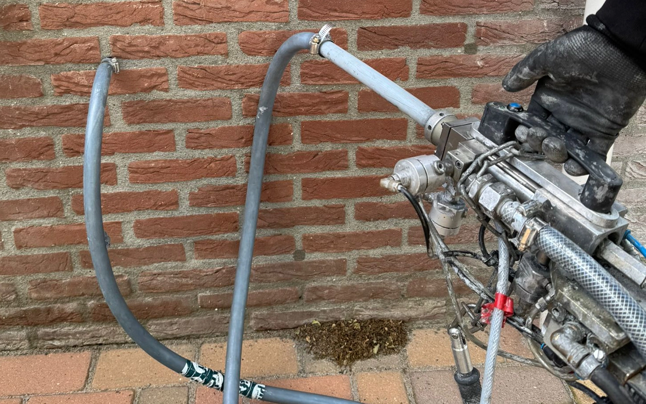 Spouwmuurisolatie FTX1 aanbrengen