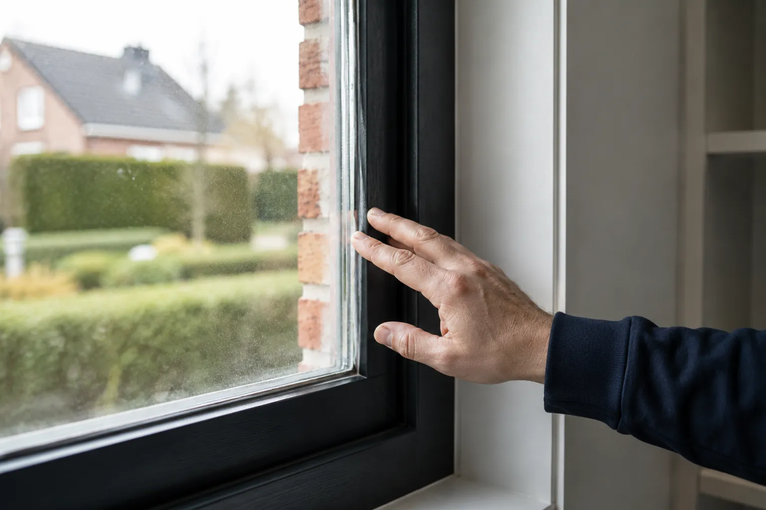 Inspectie van kozijn en enkel glas voor plaatsing van HR++ glas